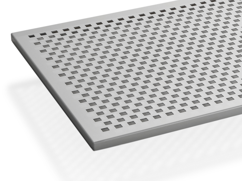 Lichtschachtabdeckung in Aluminium