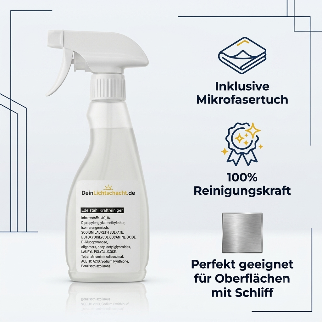 Edelstahl-Reinigungsset