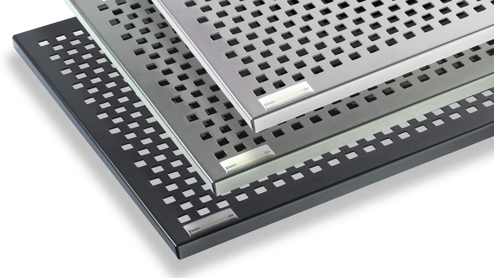 Lichtschachtabdeckung mit Pulverbeschichtung