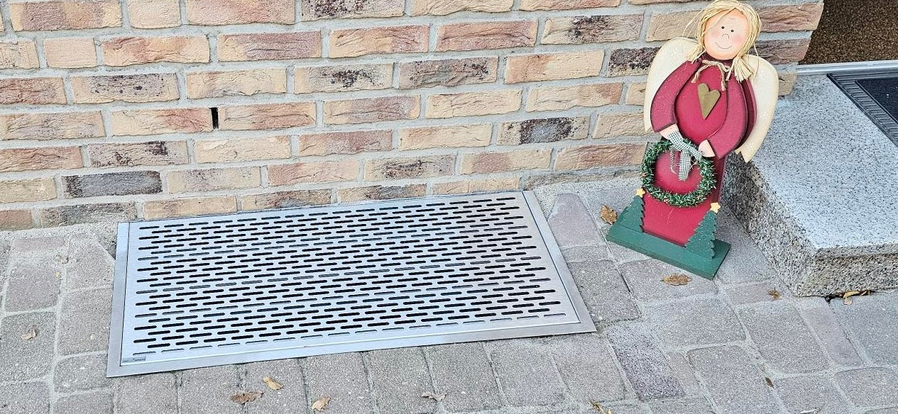 Edelstahl Rahmen Lichtschacht