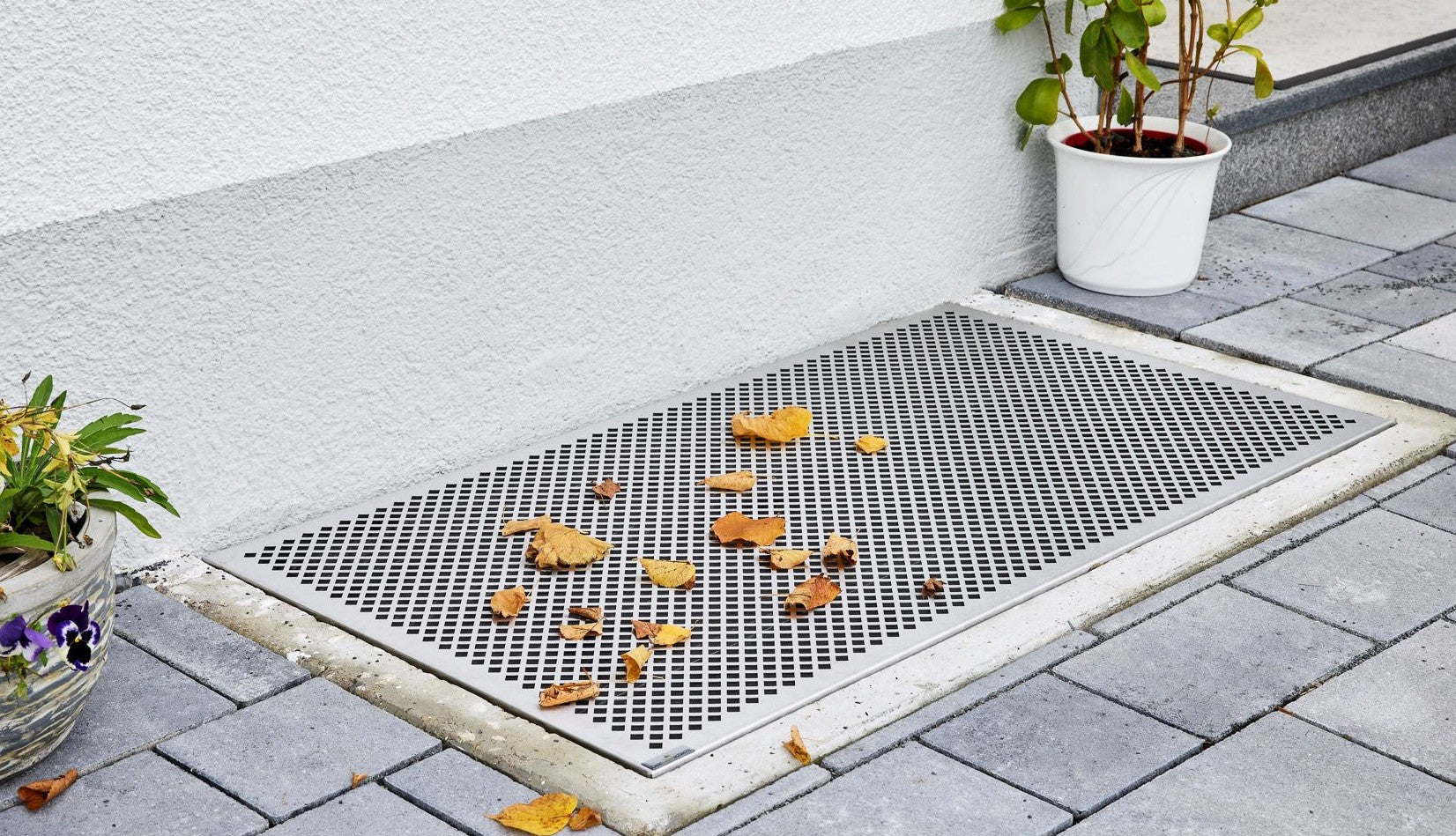 Lichtschachtabdeckung Edelstahl