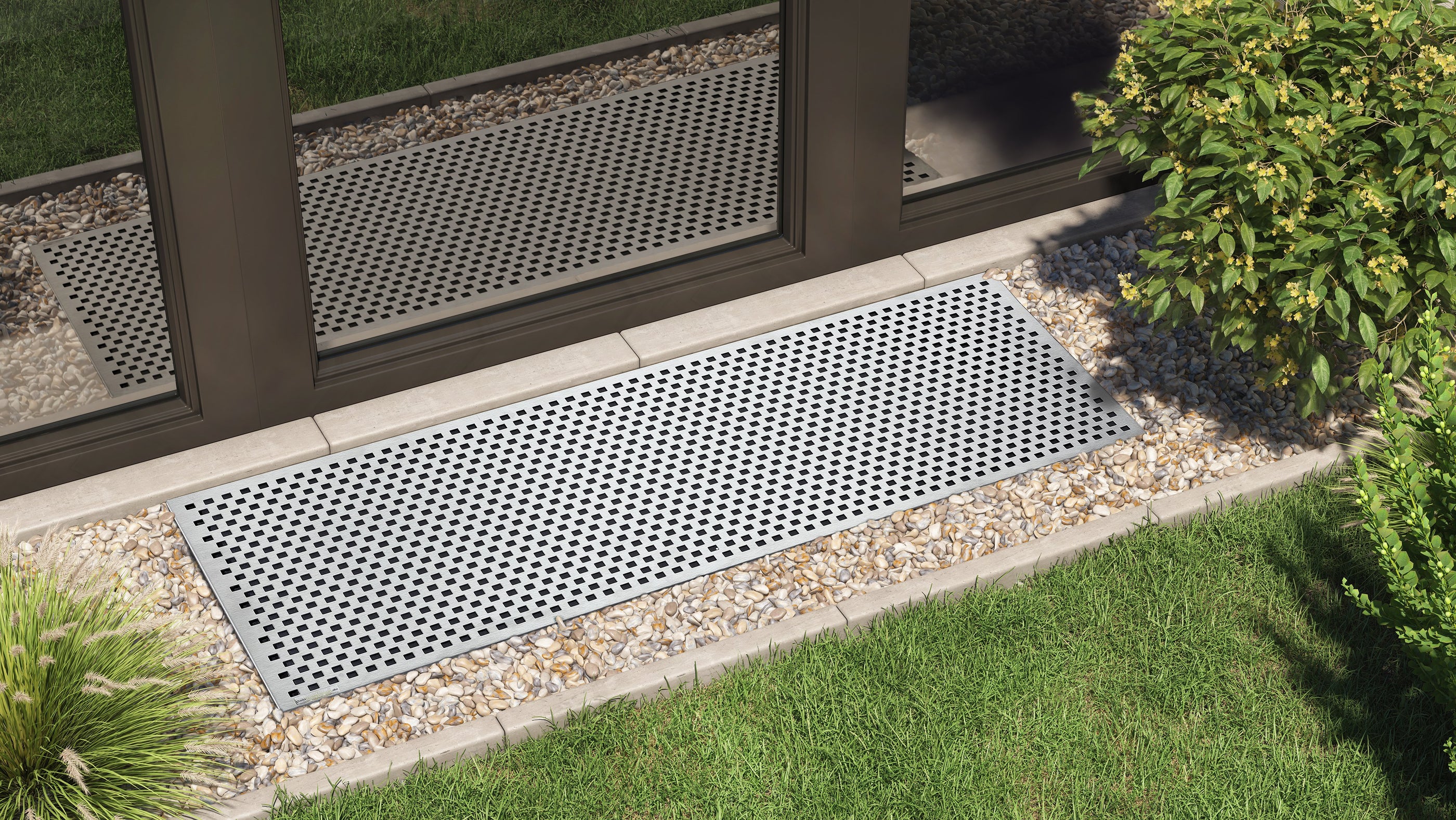 Edelstahl Lichtschachtabdeckungen nach Maß Individuelle Lösung