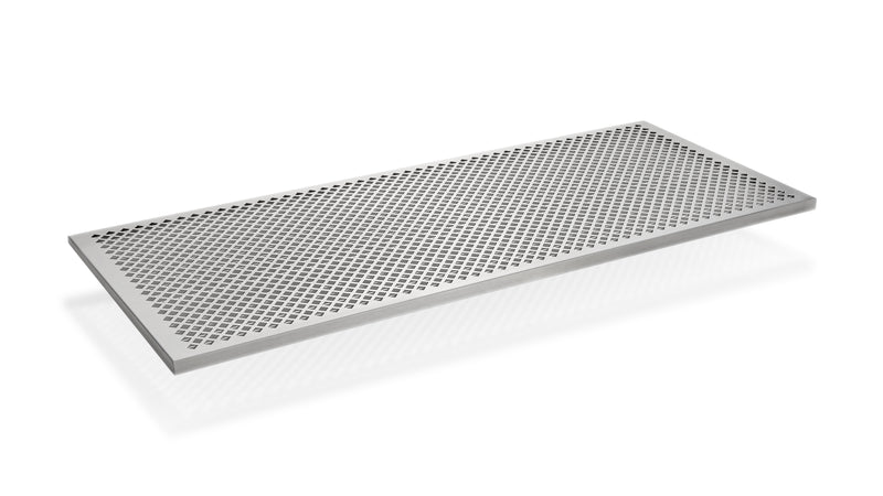 Edelstahl Lichtschachtabdeckung begehbar